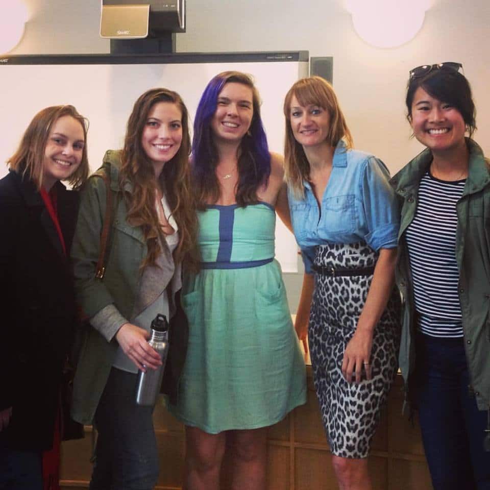 Left to Right: Danielle from No Need for Mars , me, Shauna from Zero Waste Teacher , Bea from Zero Waste Home , Christine from Packageless