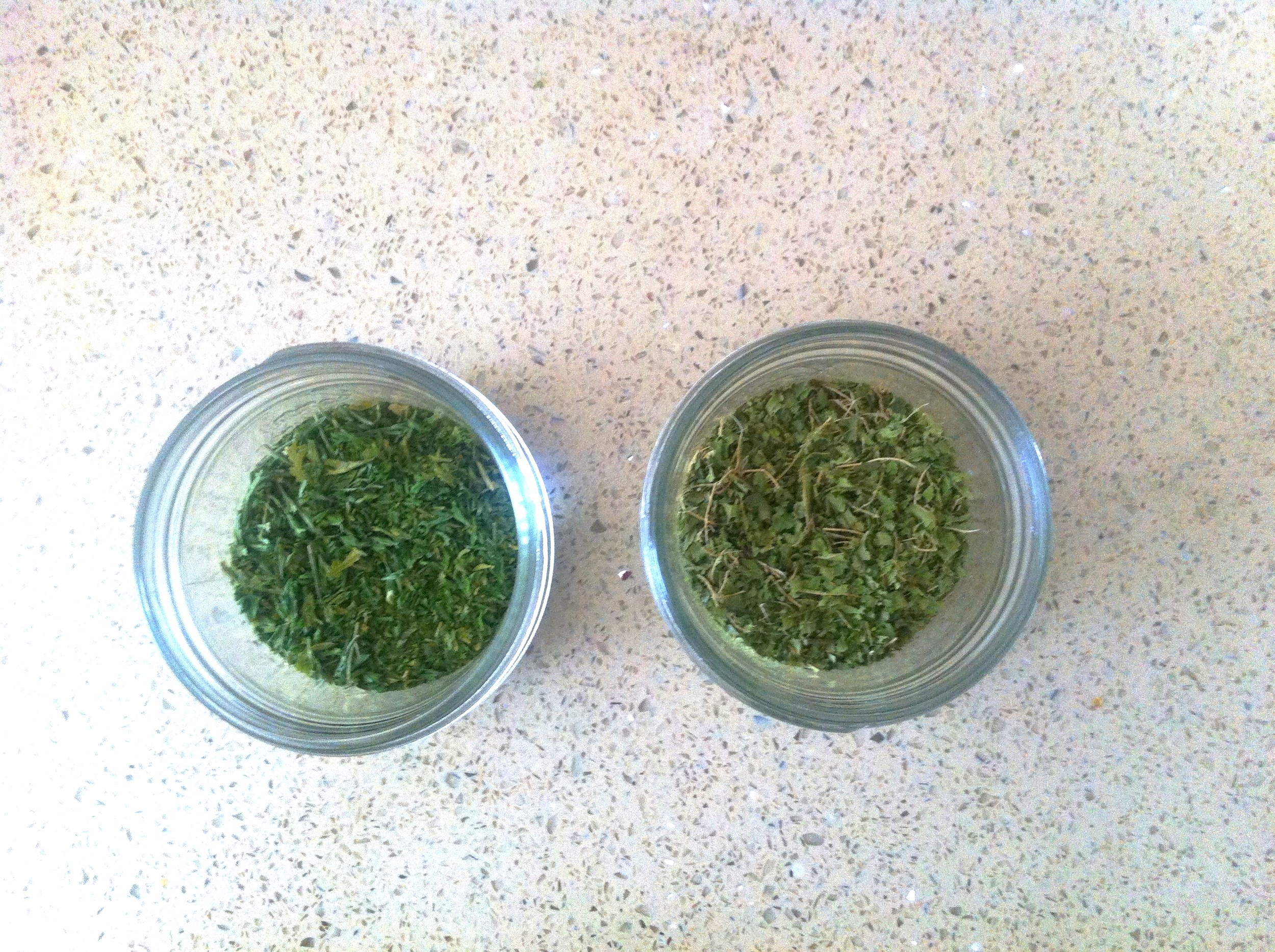 I grinded them almost a week ago. Look at that color.