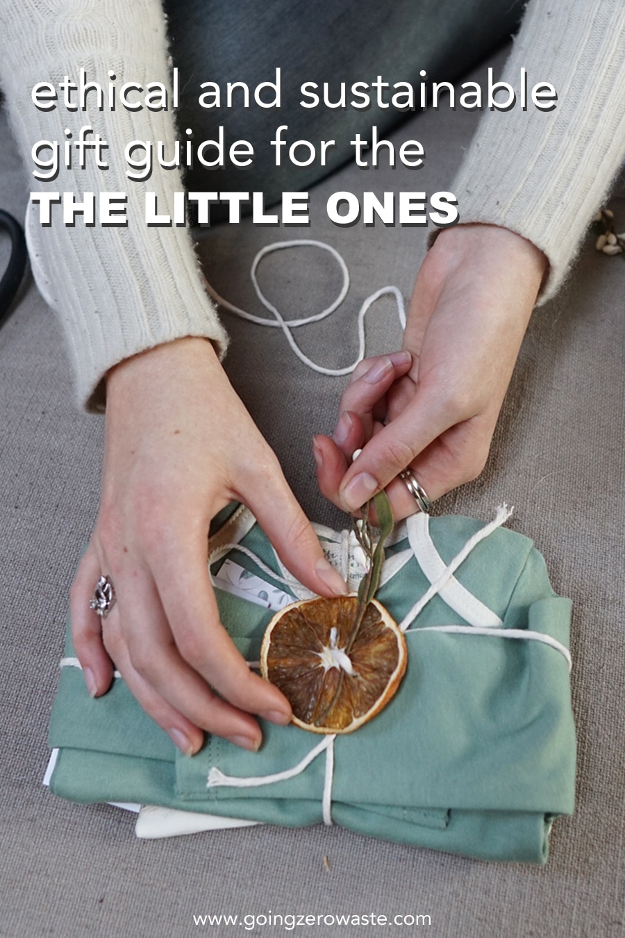 Ethical and Sustainable Gift Guide for the Little Ones from www.goingzerowaste.mom #zerowaste #ecofriendly #gogreen #sustainable 