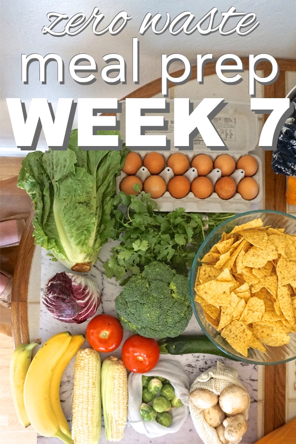 zero waste meal prep from www.goingzerowaste.mom #zerowaste #mealprep #plantbased