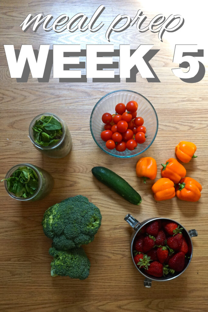 zero waste meal prep week 5 from www.goingzerowaste.mom #mealprep #zerowaste #plantbased
