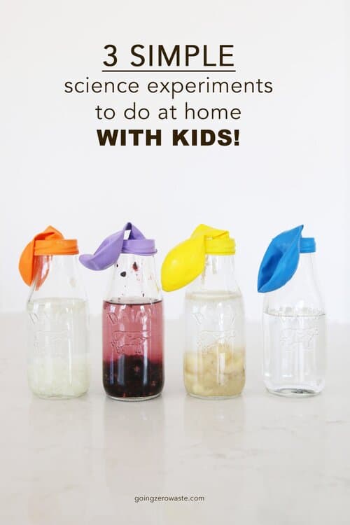 3 Simple Sustainability Science Experiments To Do At Home With Kids, Tracking Food Waste from www.goingzerowaste.mom #zerowaste #foodwaste #scienceexperiements #kids #science #scienceproject #zerowaste #ecofriendly